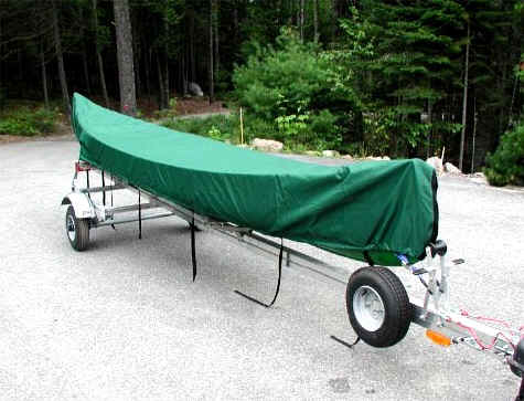 SUT-350-S Trailer with 18' Canoe