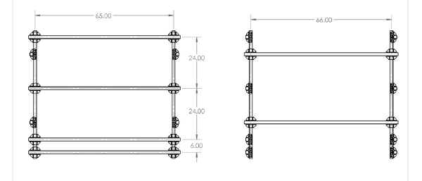 Trailer Conversion Rack on an existing Boat Trailer - Sailboats, Boats, Kayaks, SUP, Canoe