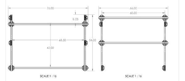 Trailer Conversion Rack on an existing Boat Trailer - Sailboats, Boats, Kayaks, SUP, Canoe