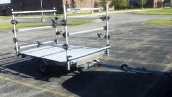Trailer Conversion Rack for Boats and Sailboats