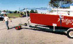Trailer Mover Dolly in action
