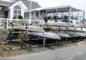 Yacht Club Racks on Ground