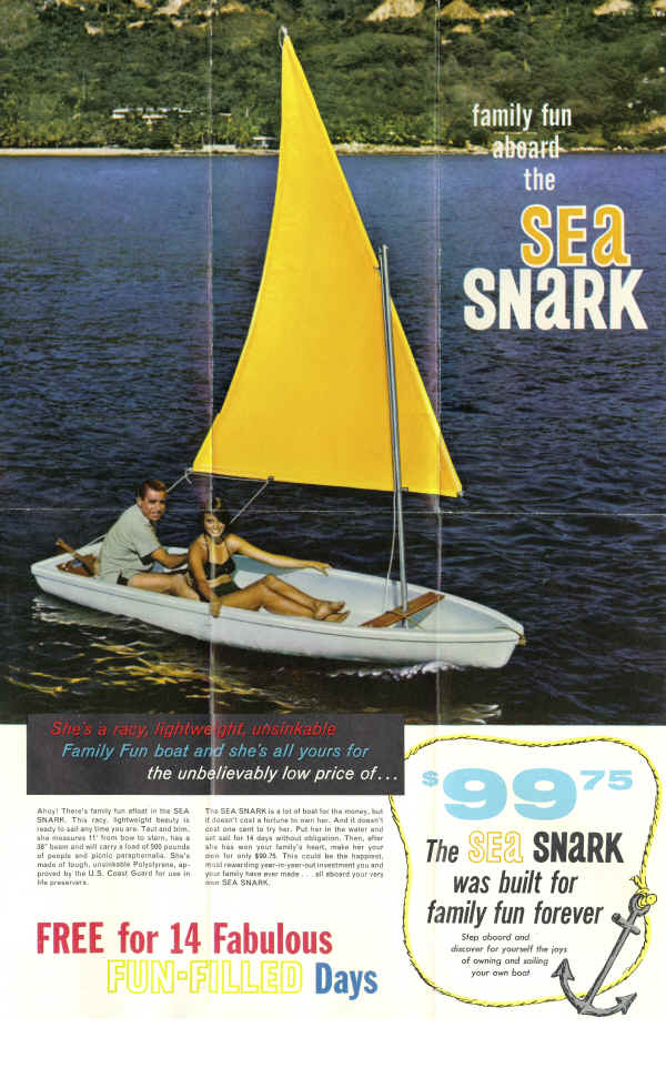 Snark Sea Super Snark Advertisement 1961