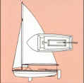 Snark Sunchaser Two Sailboat outline
