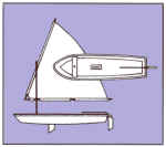 Super Snark Sailboat outline