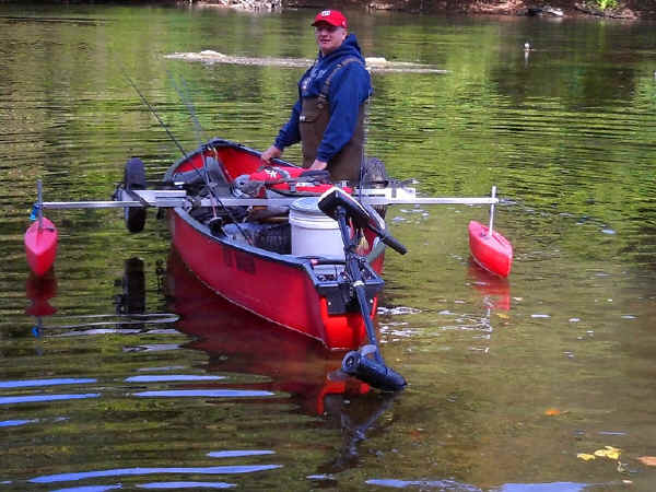 CastleCraft Canoe Stabilizers and Outriggers