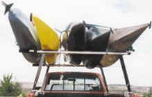 Truck Rack with kayaks