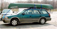 Canoe on Car