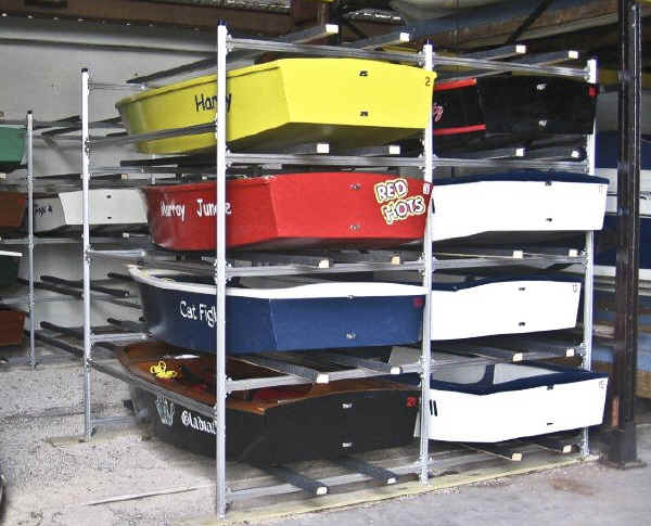 CastleCraft - Trailex Storage Racks for Sailboats, Boats, Pedal and 