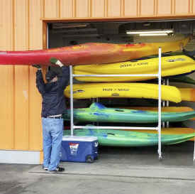 Trailex Box Racks   Kayak Storage