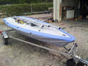 Trailex Model SUT-250L  Laser Sailboat Trailer 